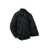 Весенний Осенний Однослойный Черный