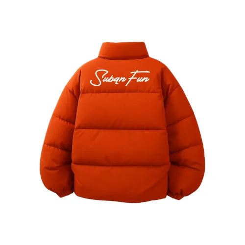 SUBEIQINGNIAN Хлопковый пуховик унисекс