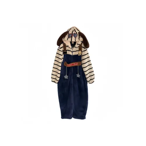 OEING Синий Женские Банные халаты