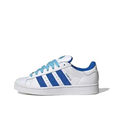 Adidas Originals CAMPUS 00s Амортизация Износостойкие Низкие Кроссовки для скейтбординга Мужские Белые и Синие