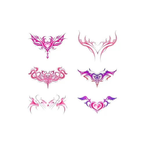 LIANXIANGKE Enchantress Водонепроницаемый Покрытие Scar Живот Талия And Грудь Сексуальный Тотем Наклейка