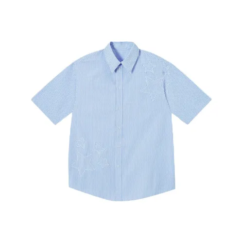 SSSTUFFF Синий Унисекс Рубашки
