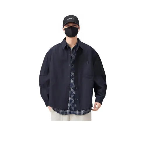 MUMUTU Темно-синие унисекс куртки