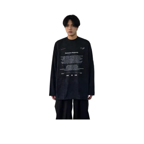 ONENINE34PM Черный 300G Унисекс T-рубашки