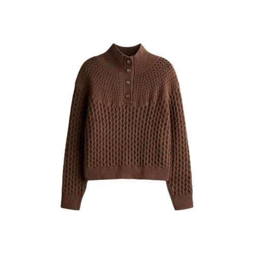 H M Коричневый Женский Трикотаж