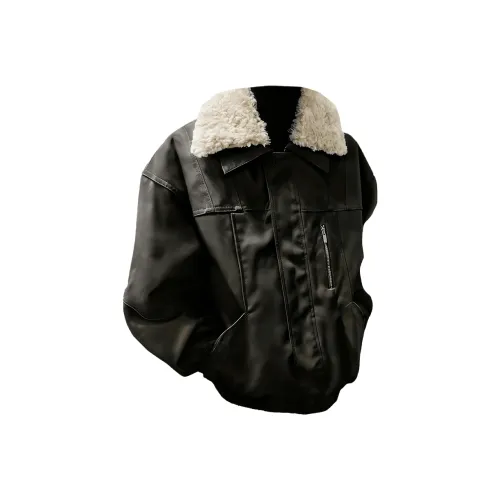 BIXING Коричневый [Утепленный рабочий стиль стиль] Унисекс пуховики