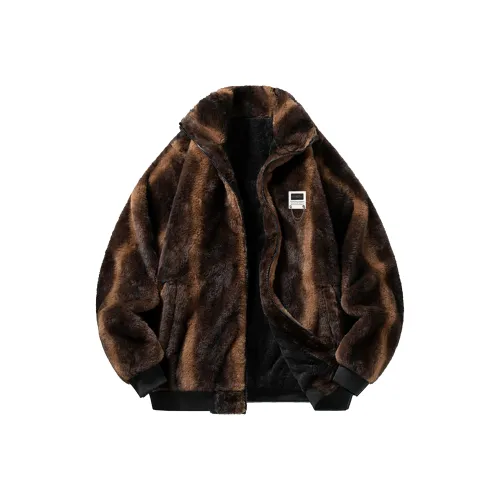 NEAR HERE Бархат Feel Пальто Унисекс