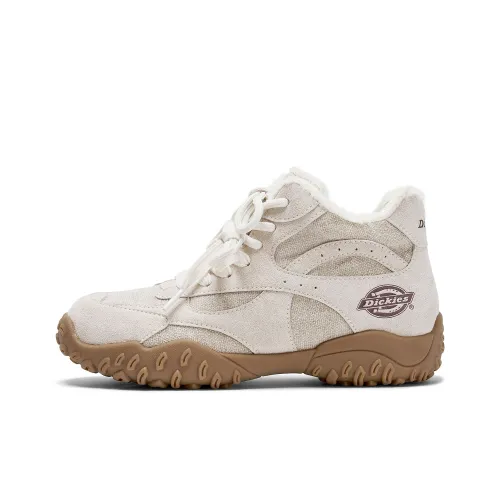 Dickies Fashion Versatile Легкий Термический Устойчивый к Износу MID Топ с Флисовой Подкладкой Немецкие Армейские Кроссовки Женские