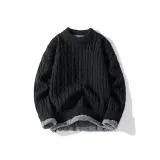 Черный с флисовой подкладкой