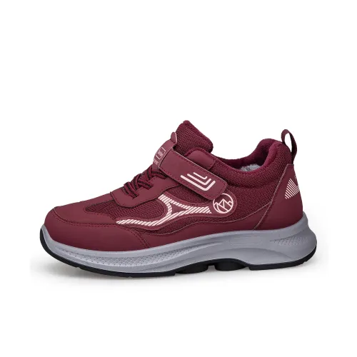 JIOUSHEN Термическое Амортизирующее Покрытие Устойчивое к Износу Противоскользящее MID Топ Обувь для Ходьбы Унисекс