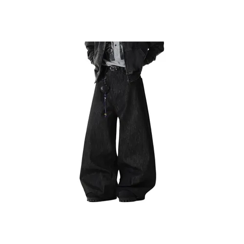 NRXX Черные Унисекс Джинсы