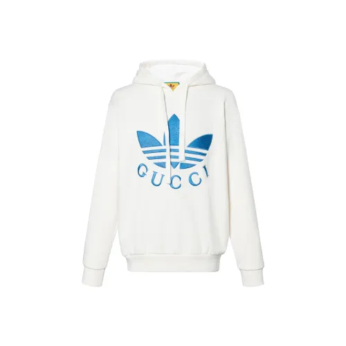 GUCCI X ADIDAS Collaboration Свитшот Унисекс Белый