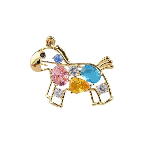 VERENA REINE Броши из меди Унисекс