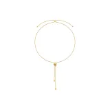 Ожерелье с обернутой лентой (золото)