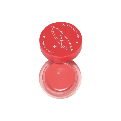 MAXFINE Soft Tipsy Blush Stick Red Clay Matte Long-lasting Face Color Transparent Moisturizing Masking