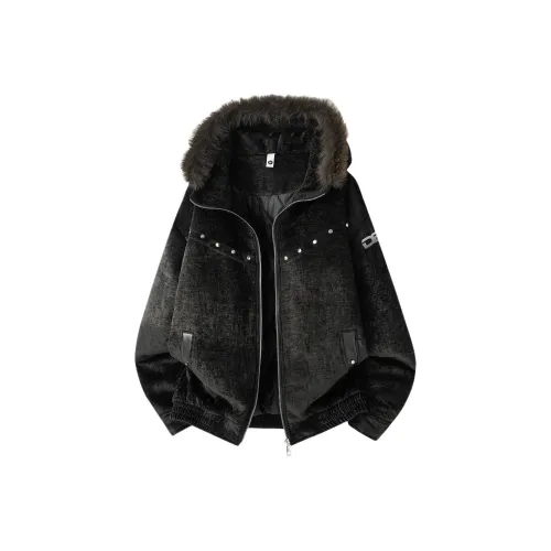 DAWEIBEIKEN Хлопковый пуховик унисекс