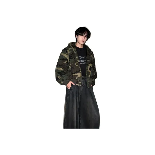 ONENINE34PM Хлопковый пуховик унисекс