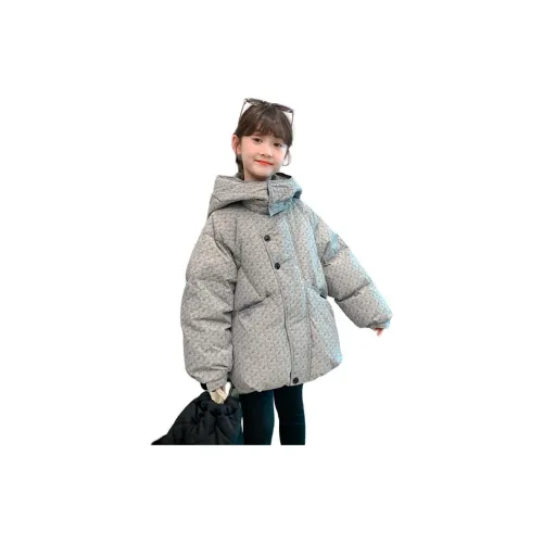 AIXINA Премиум Серый Школьный возраст Пуховики
