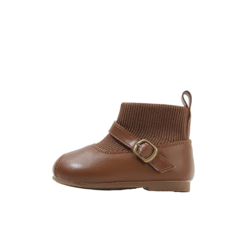 MAIBUXIONG Дышащая противоскользящая и устойчивая к истиранию высокая обувь для малышей младенца и ребенка младшего возраста