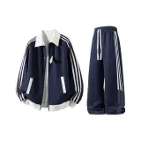 Темно-синий + Темно-синий [с флисовой подкладкой]