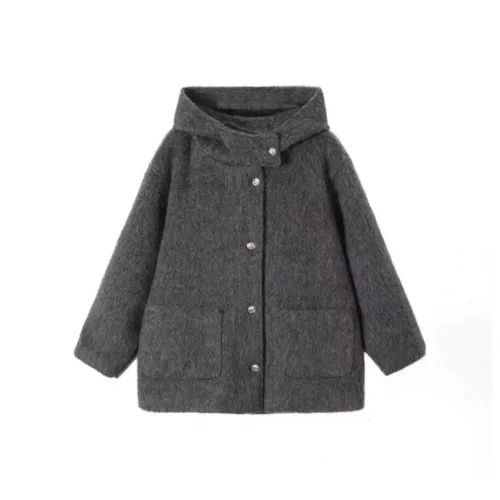 ADXKM Серый Женский Пальто