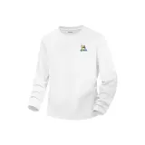 [Теплый Флисовая подкладка] Белый (Tb Car Прохладный Собака Логотип на груди)