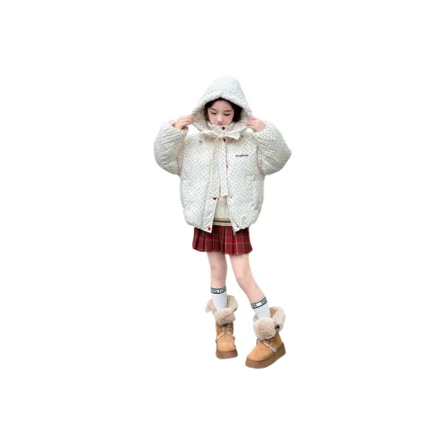 AIXINA Экрю Школьный возраст Утеплённые куртки