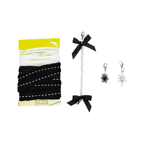 Anta Сплав Пластик Бусина Ткань Аксессуары для обуви Унисекс Черная жемчужина