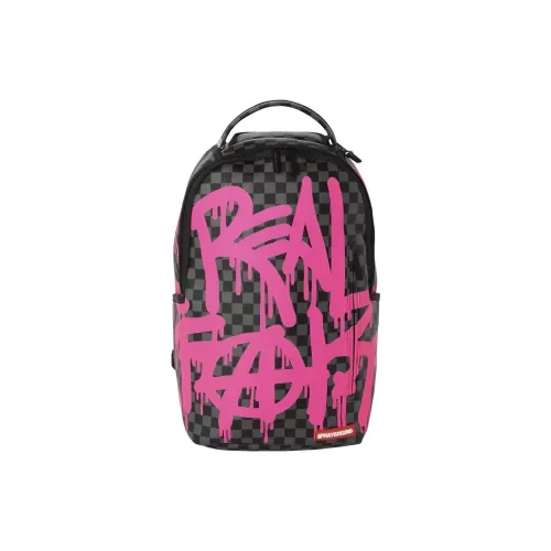 SPRAYGROUND Рюкзак из веганской кожи женский розовый и черный