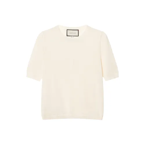 GUCCI Кашемир Свитер Женский Бежевый