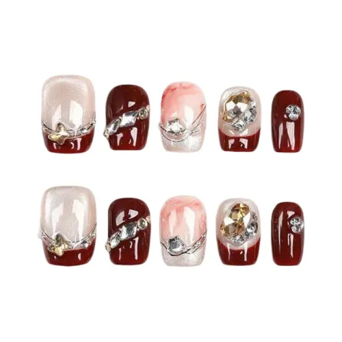 LIANJING Искусственные ногти для женщин