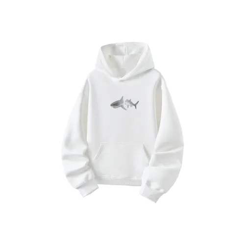 FAIRWHALE С капюшоном и флисовой подкладкой худи и свитшоты унисекс