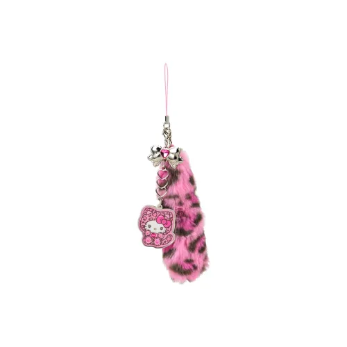 Санрио Leopard Print Kitten Collection My Melody Плюшевый Брелок 4CM Длина Корпуса