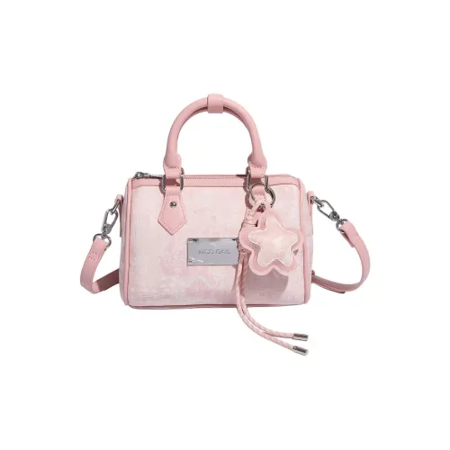 MISS GAIL Artificial Leather Bag Standard Women's Pink Gray MISS GAIL Искусственная кожа Сумка Стандартная Женская Розовая Серая