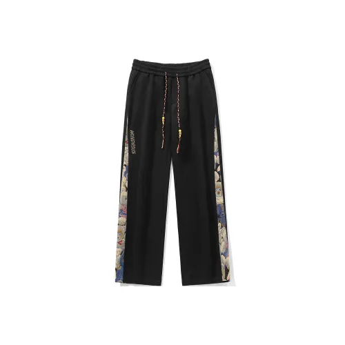 DOUBLE FISH Унисекс Повседневные Брюки