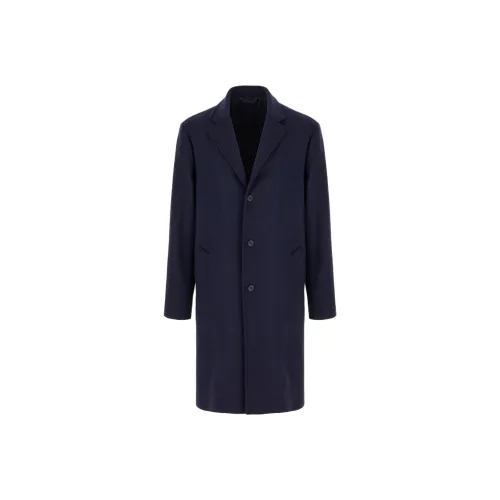 Tintoria Mattei Темно-синий Мужской Пальто