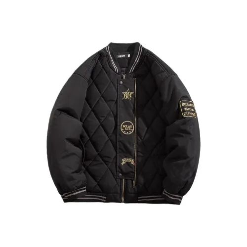 QEWBG Черный Унисекс Пуховики