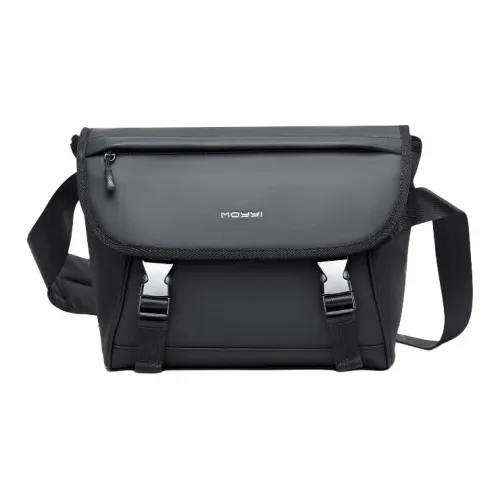 MOYYI Сумка через плечо из ПВХ мужская черная