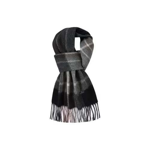 Maserati Luxury Fringe Trendy Box Plaid Multicolor Unisex Premium Design Fashion Thermal Woven Scarf Unisex