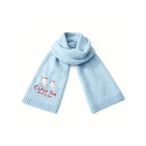 FOSS PHIL Вязаные шарфы из смешанной шерсти для женщин