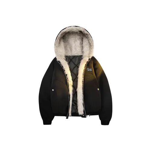 Double Dealer Хлопковый пуховик Унисекс