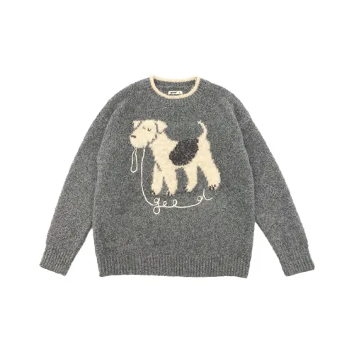 MeiHaoStore Серый Унисекс Свитера