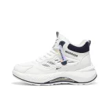 Белый/Темно-синий (с флисовой подкладкой)