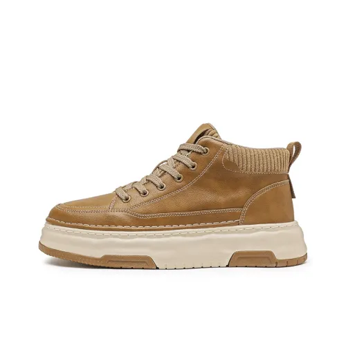 XINJIYUAN Структурированные шнурки Hole Matrix Arrangement High Топ Повседневная обувь Мужская