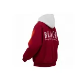 Бургунди пальто + свитшот