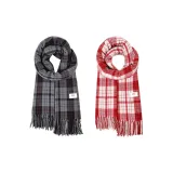 Чёрный Серый + Вишнёвый Красный