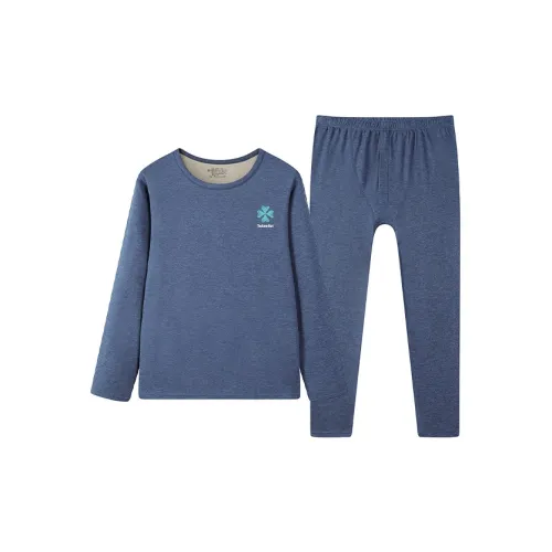 TULANDUO Джинсовый синий Мужской Термокомплекты