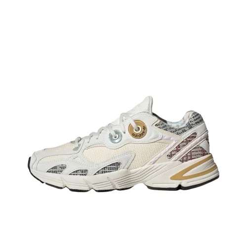 Adidas Originals Astir Slip Resistant Abrasion Resistant Низкий Топ Обувь для ног с Толстой подошвой Женские Белые