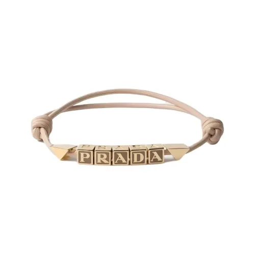 PRADA Кожа Браслеты Унисекс Розовый