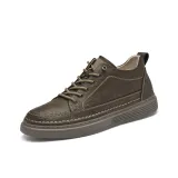 Хаки, без подкладки, обувь